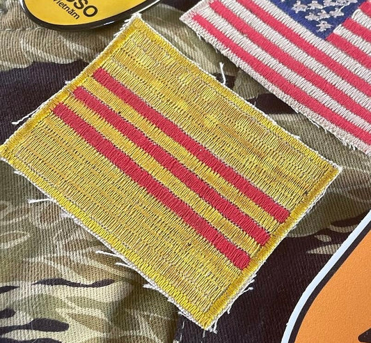 ARVN Vietnam Flag Saigon style patch.