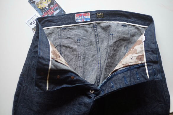 Sailor Moku Denim Pants. Papa Nui x Rite Stuff collaboration ( Pre-Order)