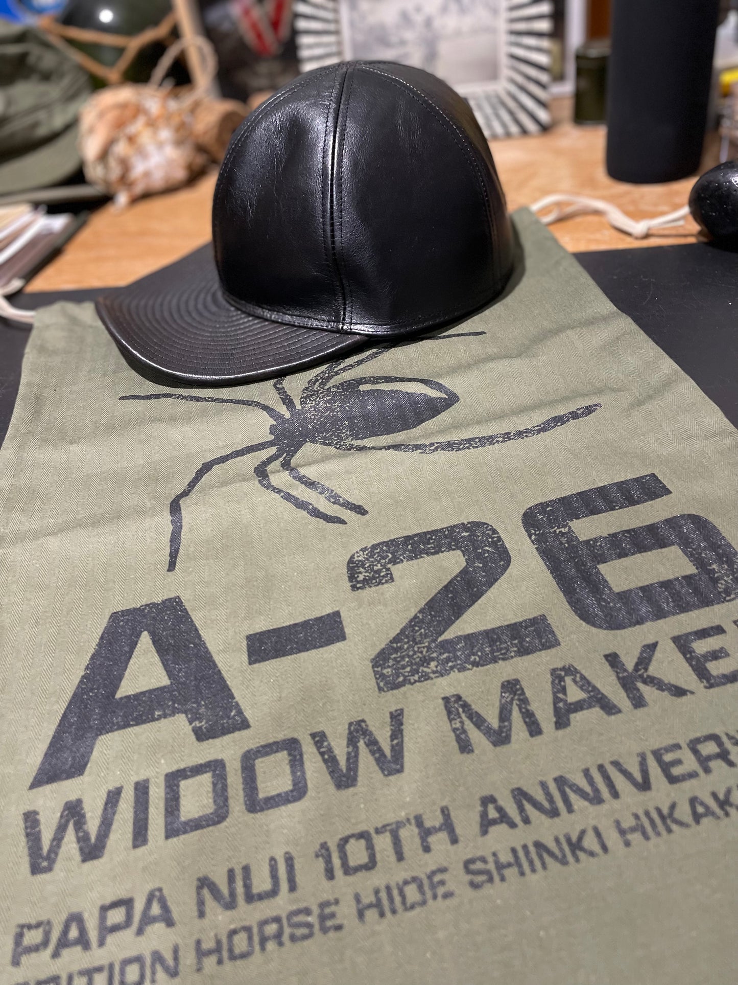 A-26 Shinki Horse Hide cap. 10th Anniversary Issue Widow Maker