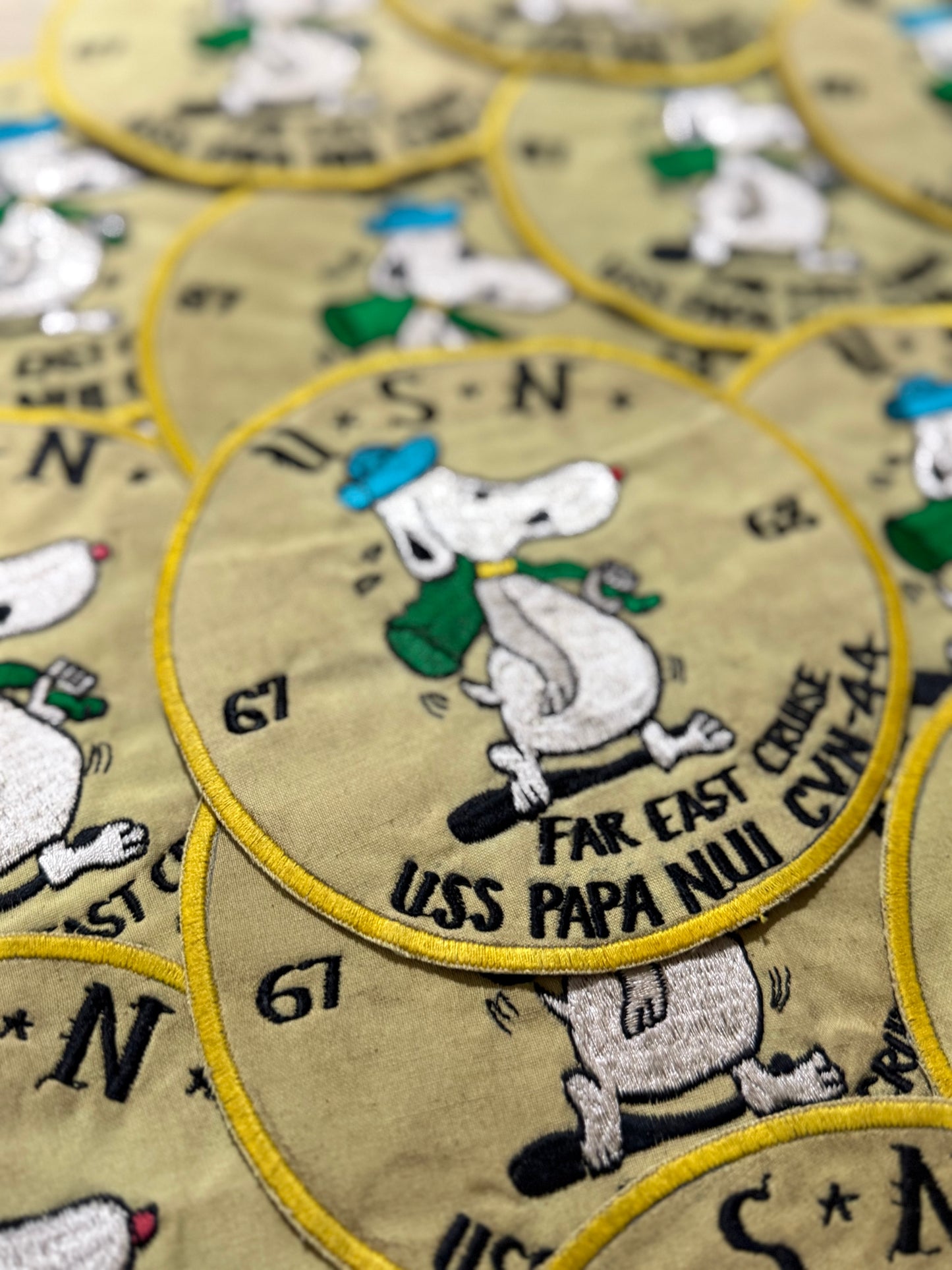 Snoopy USN Far East Cruise Patch.