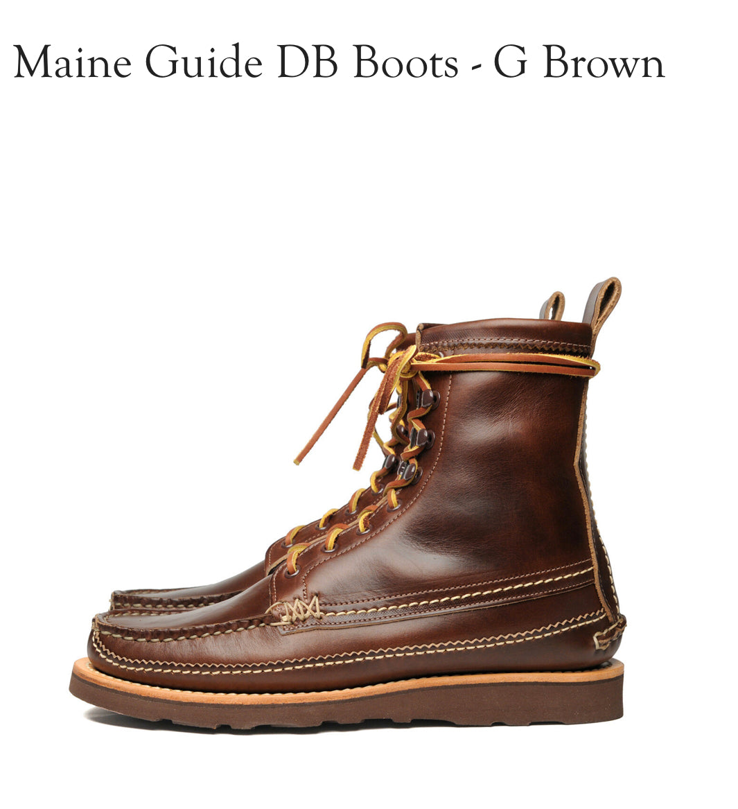 YUKETEN MAINE GUIDE BOOTS SIZE 9 D