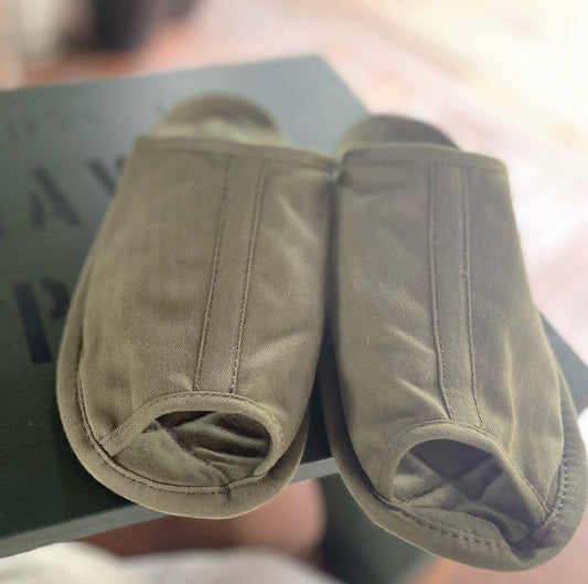 Naval Hospital Slippers.