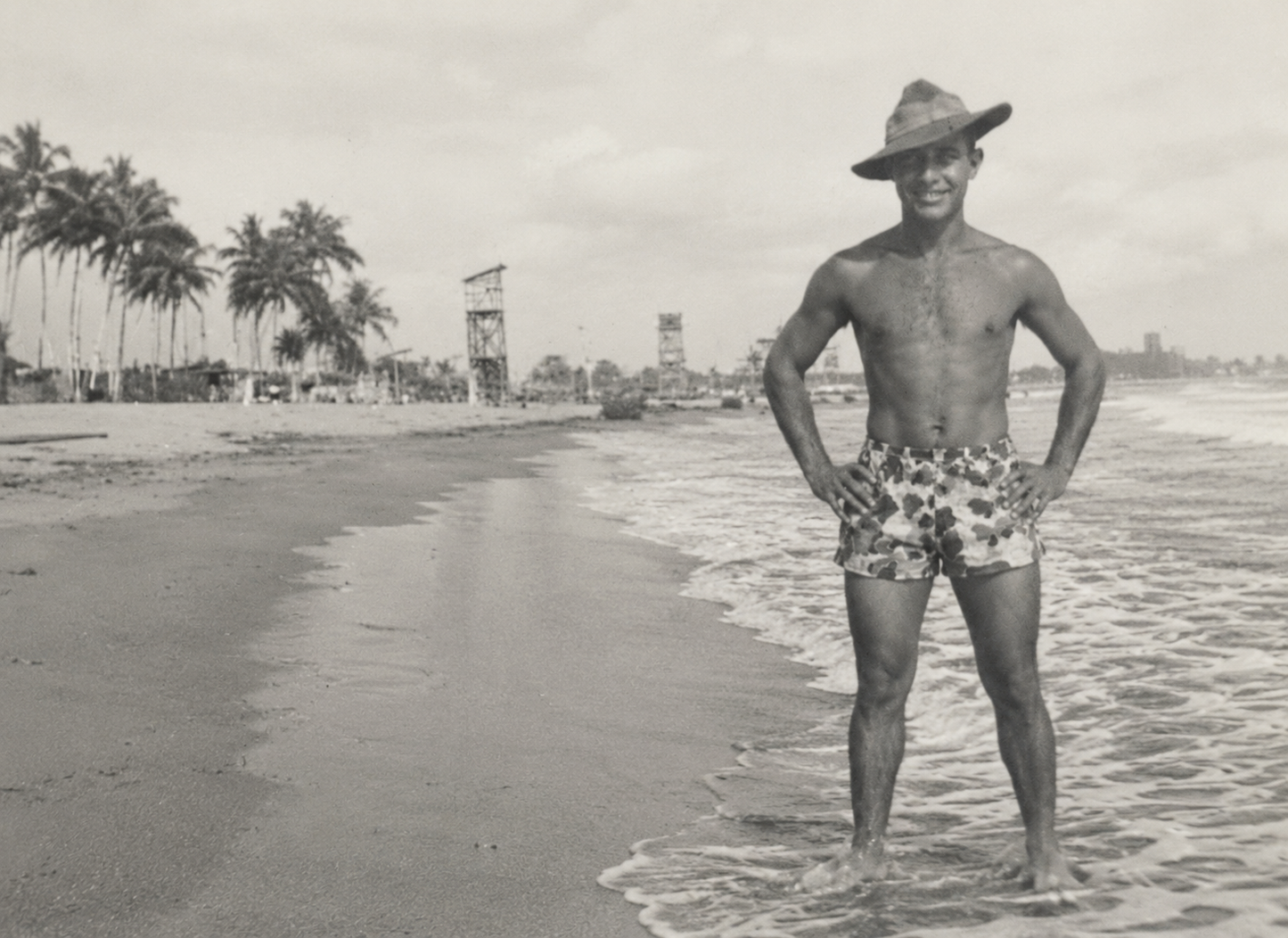 Combat Beach Trunks