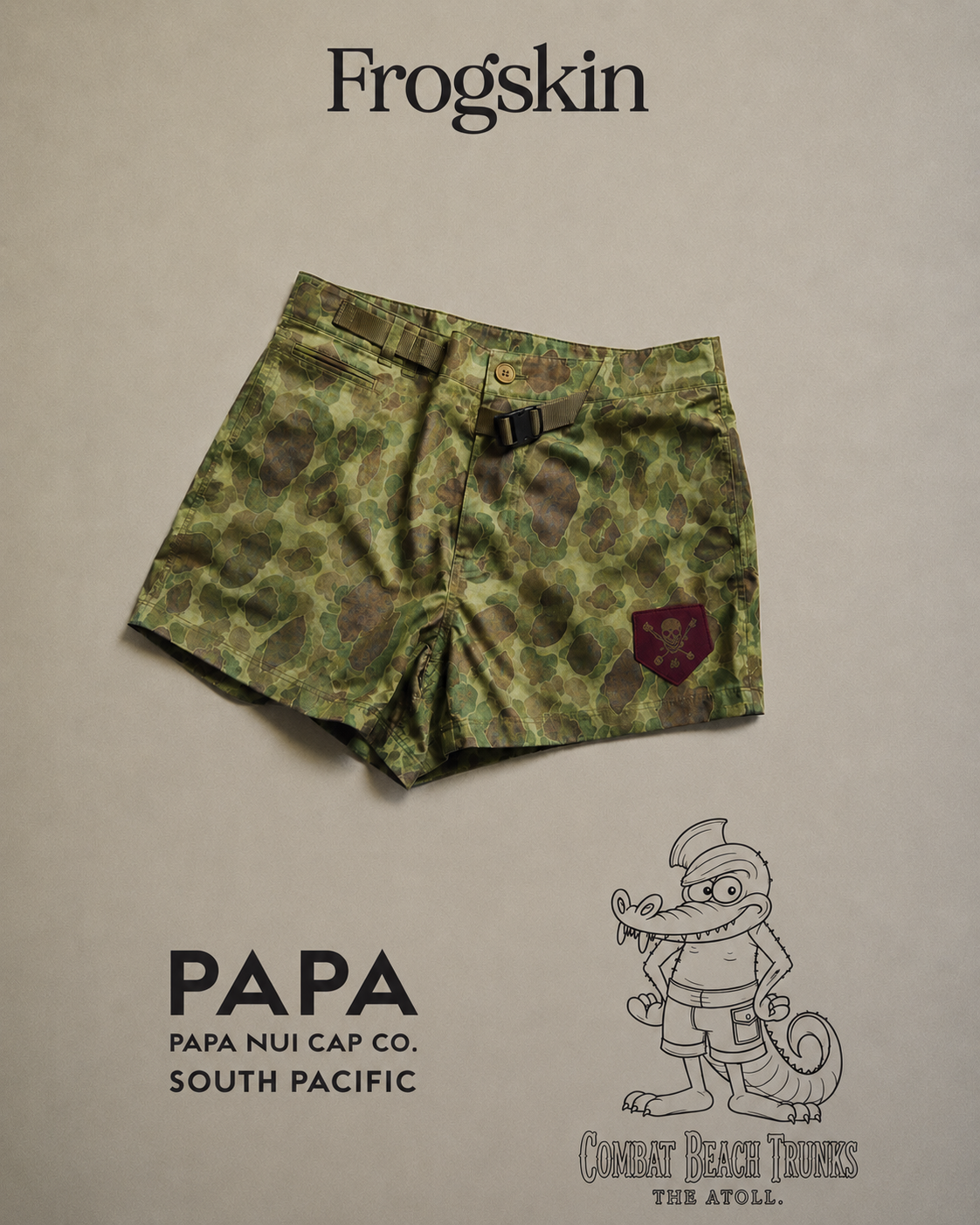Combat Beach Trunks