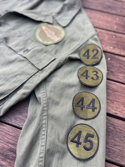 Armed Forces Fly Fishing Club patch set.