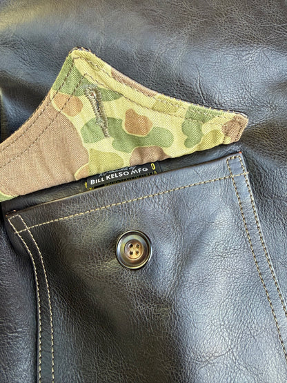 Hell Diver. Leatherneck Horsehide Flight Jacket.