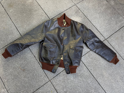 Hell Diver. Leatherneck Horsehide Flight Jacket.