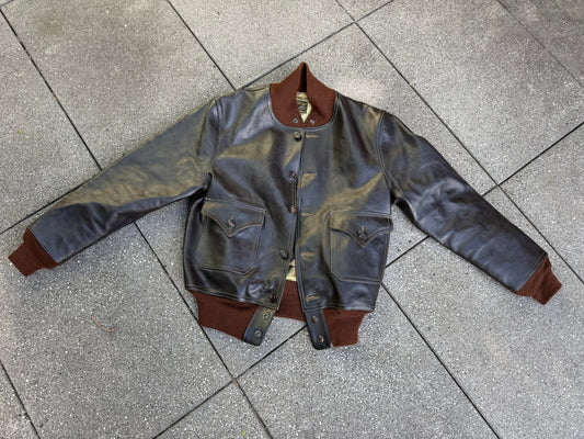 Hell Diver. Leatherneck Horsehide Flight Jacket.