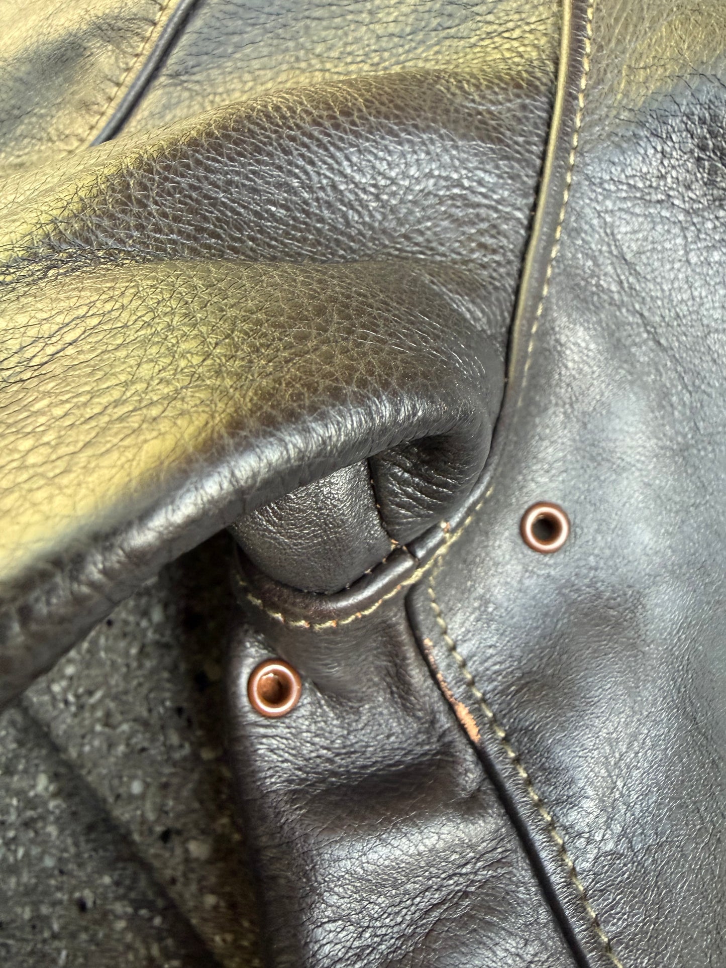 Hell Diver. Leatherneck Horsehide Flight Jacket.