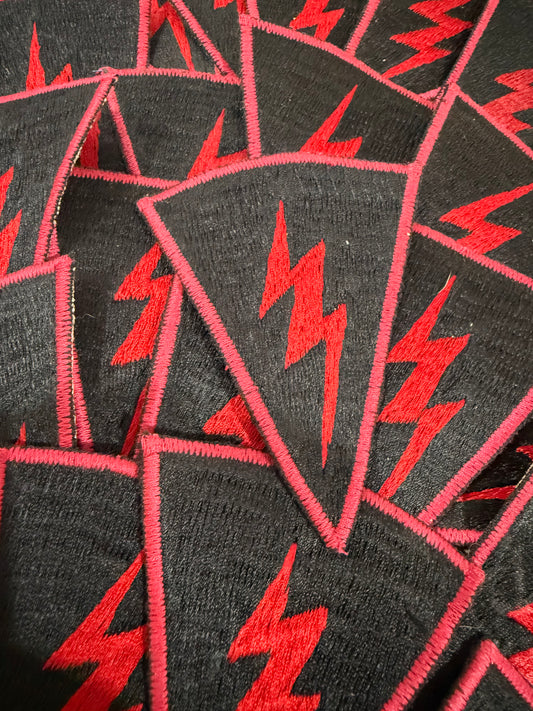 Triangle Bolt Papa Patch.
