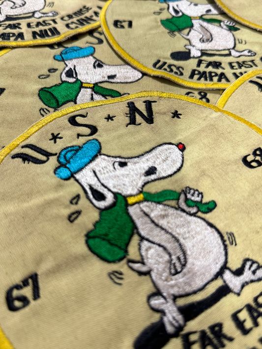 Snoopy USN Far East Cruise Patch.