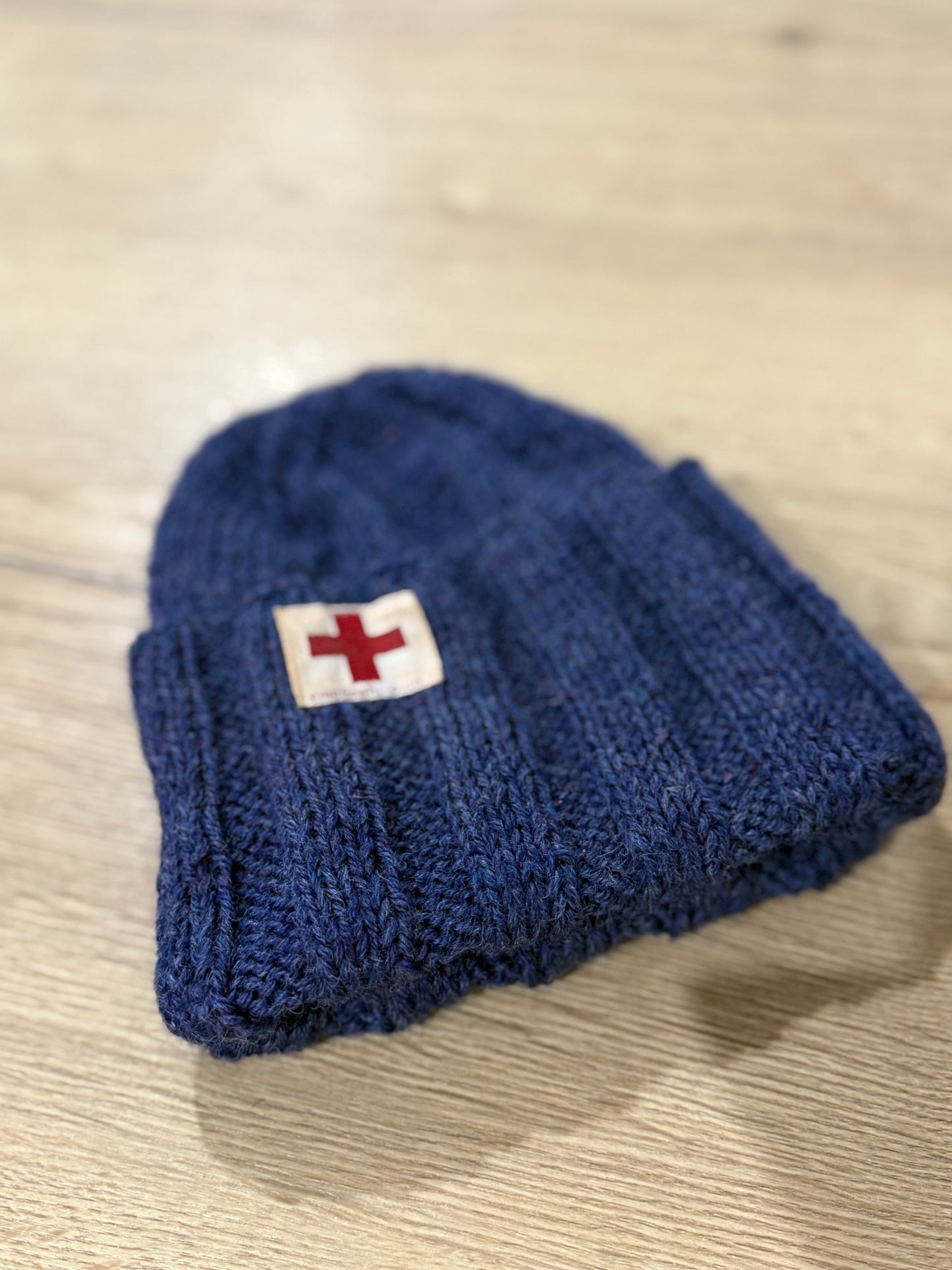 Knit for Victory Hand knit Watch Cap.