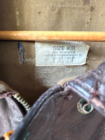 2001 COOPER A-2 GOAT SKIN 40R