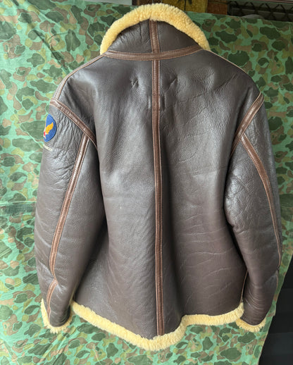 BUZZ RICKSON D-1 SHEARLING JACKET MADE IN JAPAN