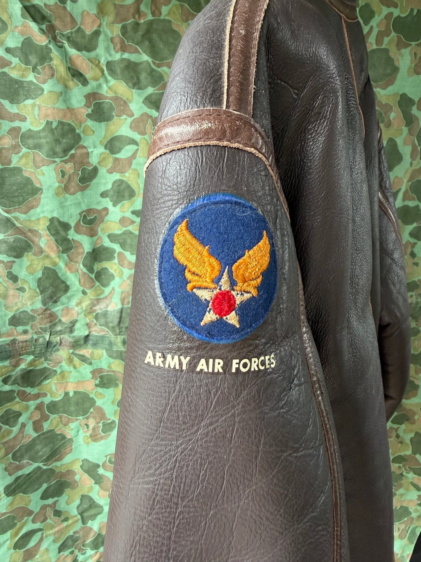 BUZZ RICKSON D-1 SHEARLING JACKET MADE IN JAPAN