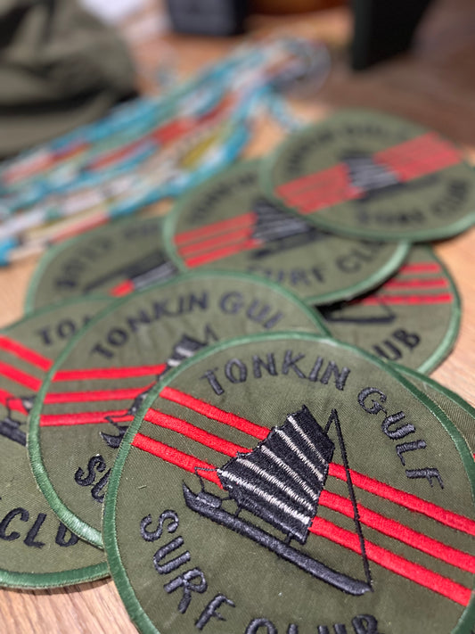 Tonkin Gulf Surf Club Patch ( New Subdued Version)