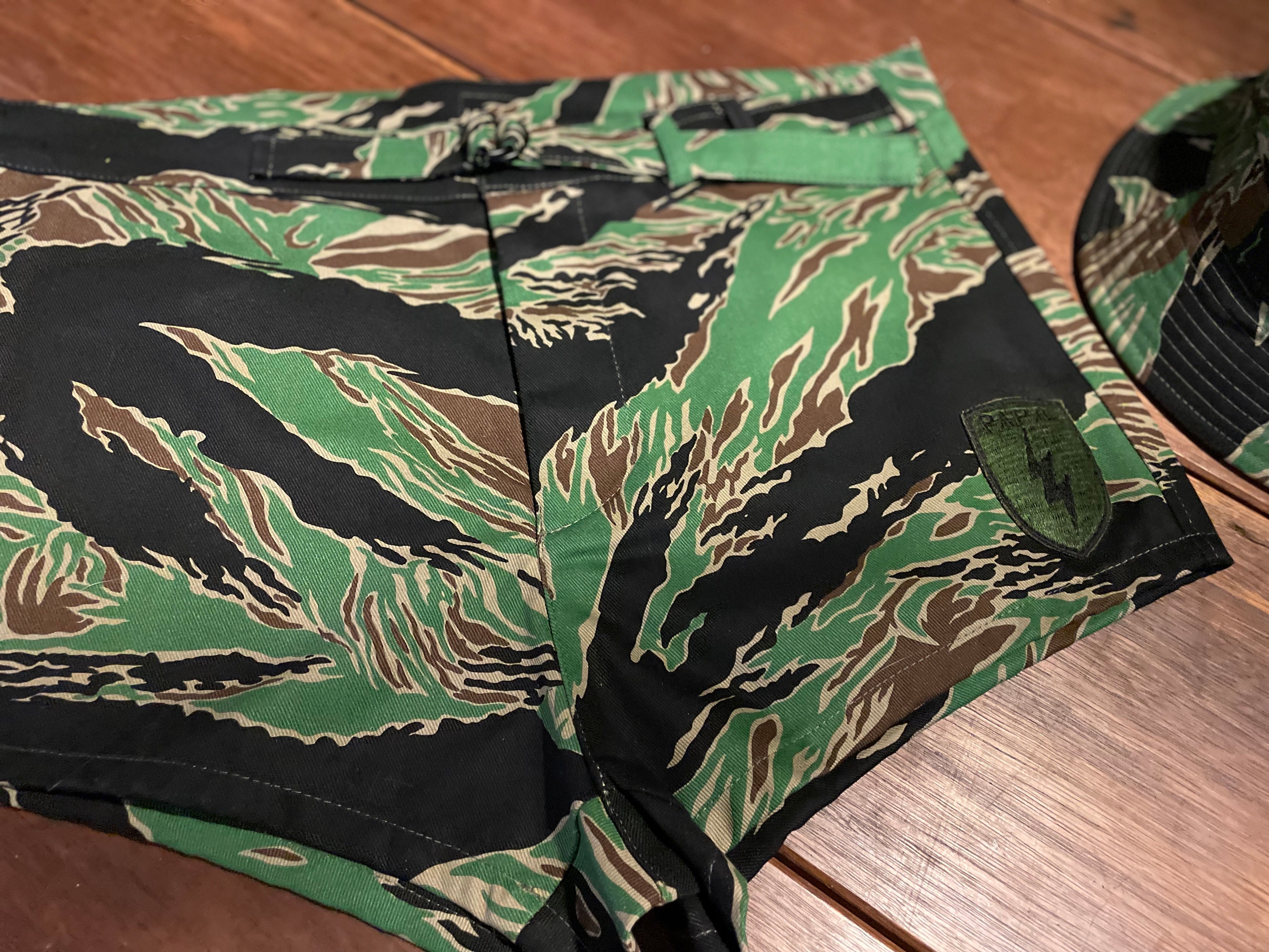 Tiger stripe swim on sale trunks