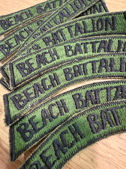 Bolt insignia patch set fully embroidered