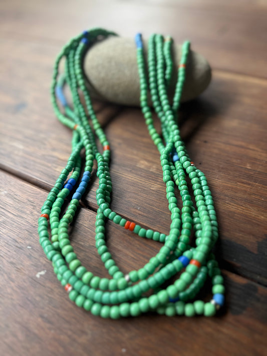 Turkana Glass beads necklace.